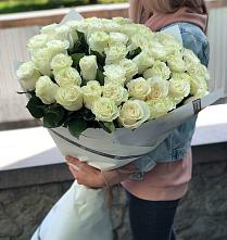 Букет 35 Белых роз #REPLACE_PRED# Аббакумово